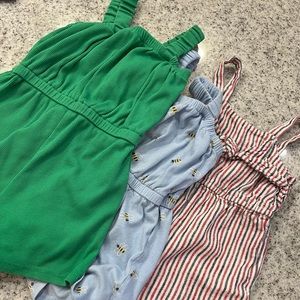 Old navy romper lot - 2T, gently used